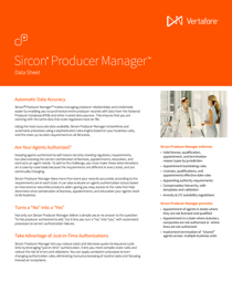 Producer Manager Data Sheet